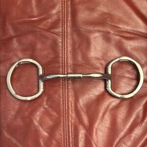 Myler Eggbutt Bit w/ Hooks 5”